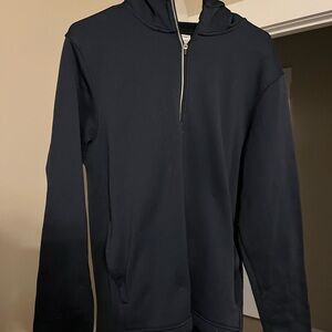 Old Navy Men's Dark Blue Zip-Up Sweater